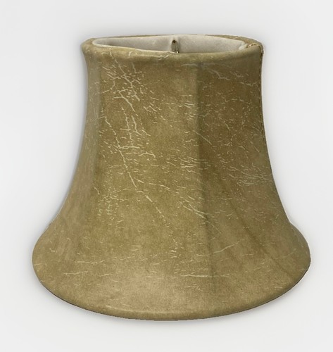 Faux leather clip lamp - leather,