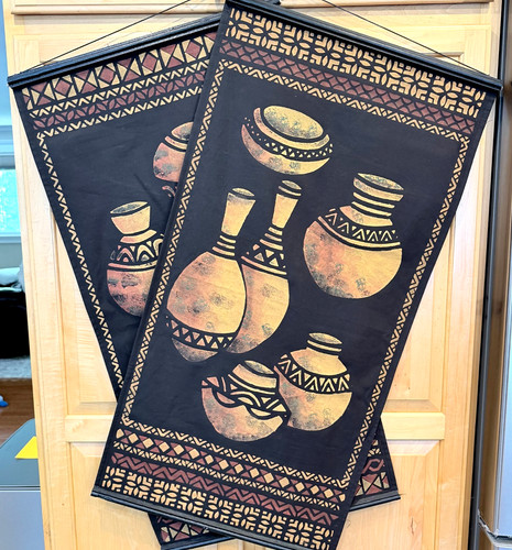 Vintage african cloth batik - vintage,