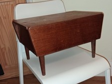 Antique Vintage Wooden Sewing Box