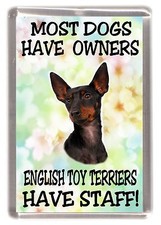 English Toy Terrier Dog Fridge