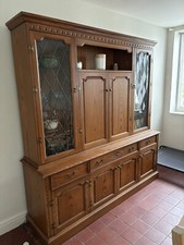 Jaycee Dresser - oak  and glass 