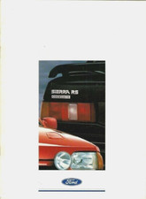 Ford RS Range 1988-1989 UK
