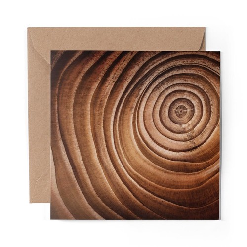 Blank greeting card - blank, tree