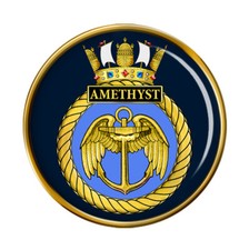 HMS Amethyst, Royal Navy Pin