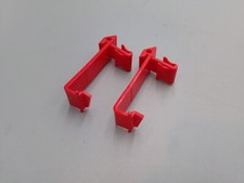 Genuine used Bosch Integrated Extractor Hood DHE645MGB/04 latch catch x2