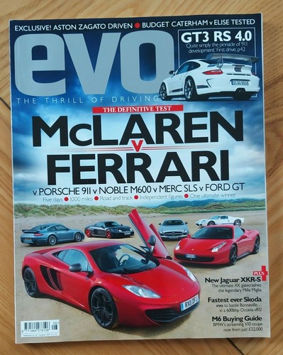 Evo magazine mclaren v - magazine,