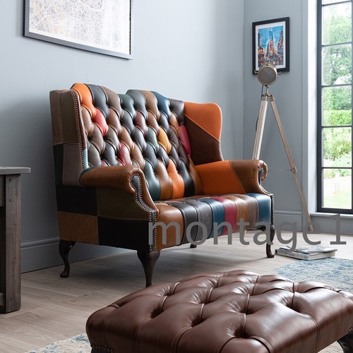 Lorton patchwork leather - patchwork,