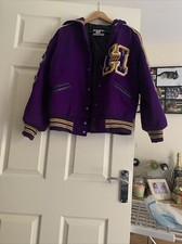 Vintage Baseball Jacket Medium 