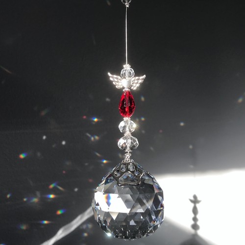 Glass crystal sphere guardian - crystal,