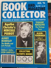 BOOK & Magazine COLLECTOR Aug 1996 #149- AGATHA CHRISTIE"S HERCULE POIROT