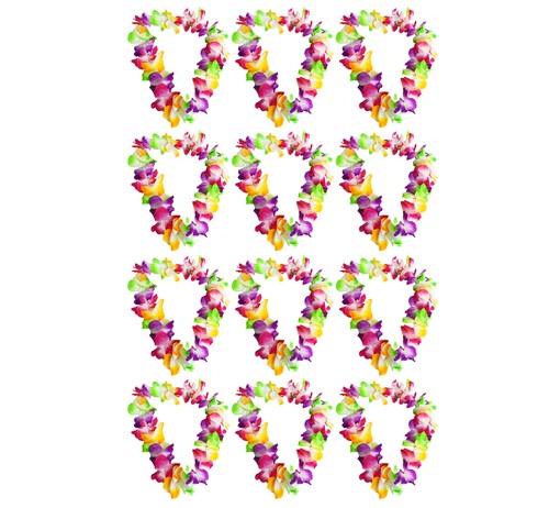 Packs multicolour hawaiian - packs, of