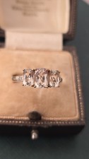 Diamond Morganite Ring Yellow