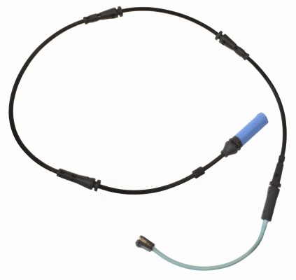 Rear warning contact brake pad - warning,