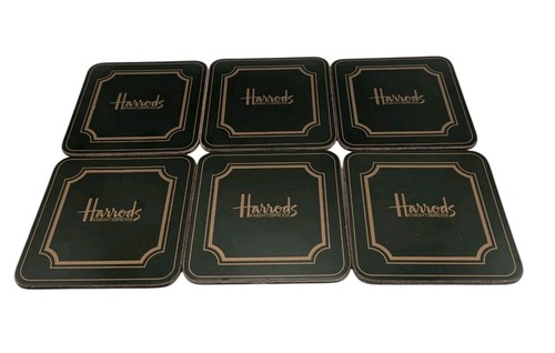 Vintage harrods coasters by - harrods,