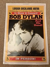 Bob Dylan London Docklands
