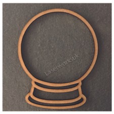 Wooden MDF Crystal Ball