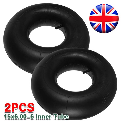 2pcs 15x6 lawn tire inner - 2pcs, 15x6.00-6