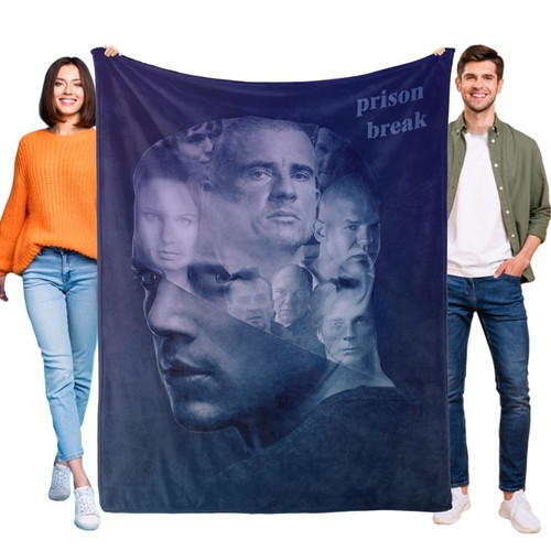 Prison break flannel blanket - prison,