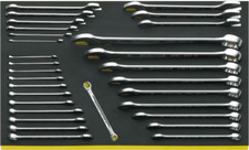 Stahlwille Open Ended / Ring Mixed Metric Spanners Set 30 PC 96830605