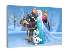 frozen canvas wall art Wood Framed Ready to Hang XXL