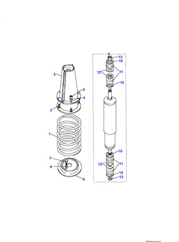 Land rover coil road - land,