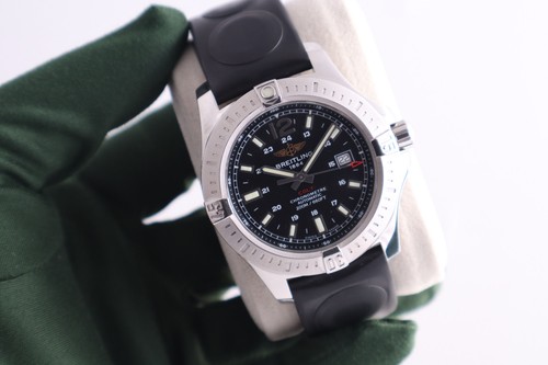 Breitling colt black rubber - black,