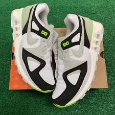 Size 10.5 - Nike Air Stab White Neutral Grey Black Electric Green 312451-141 NEW