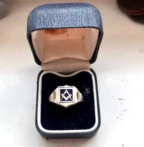 Masonic hallmarked silver - masonic,