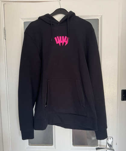 Men black pullover hoodie - black,