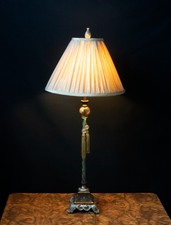 Rose & Tassel Buffet Lamp PAT tested 84cm