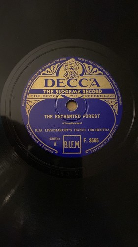 Rare 78rpm record - e,, ilja