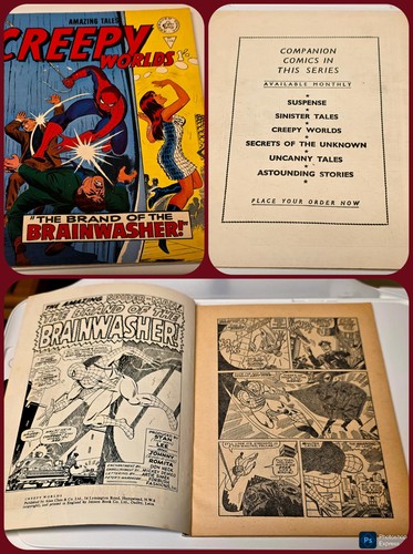 Creepy worlds marvel silver - uk,