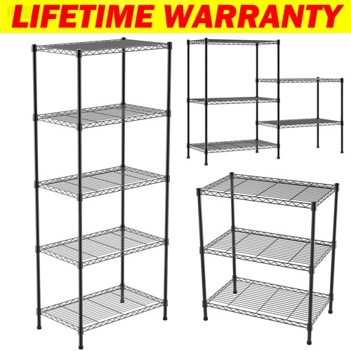 Wire shelving metal storage - metal,