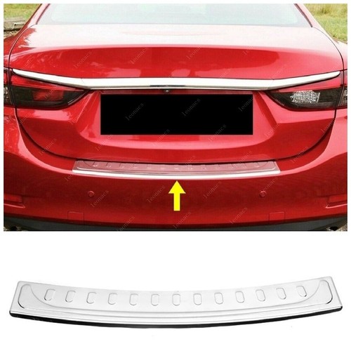 Chrome rear bumper protector - chrome,