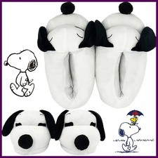 Snoopy Cute Cartoon Winter Women Casual Slippers House Shoes for Men Outdoor