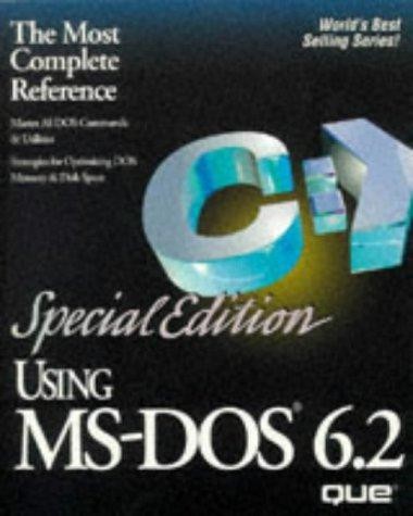 Using dos special - ms-dos, 6.2: