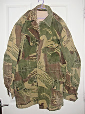RARE Original Vintage Rhodesia Camo Field Jacket– Brushstroke Pattern –Size 48"