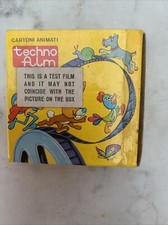 Cartoni Animation Techno Film ‘Test Film’ Rare Vintage. Italian. VGC