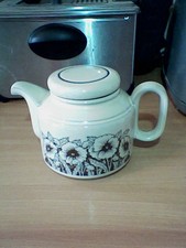 Hornsea Pottery Cornrose Pattern Two Pint Tea Pot Vintage 1970s