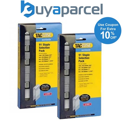 Tacwise staple selection - x2,