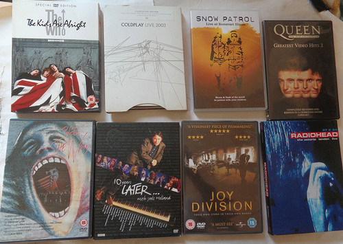 Music dvd joblot bundle - x,