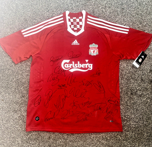 Signed autographed liverpool - signed,