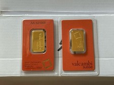 Valcambi 20g Gold Bar 999.9