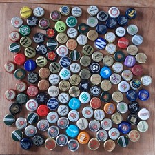 136 Bottle Tops Crown Caps