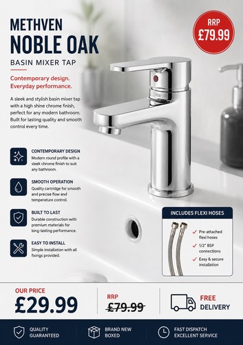Methven noble oak cbm01 - oak,