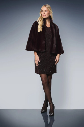 Wallis berry coat - berry,