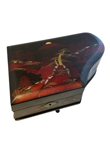 Vintage japanese lacquer grand - japanese,