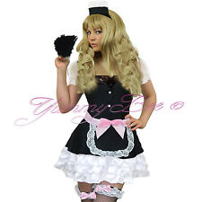 French Maid Costume Women Sexy