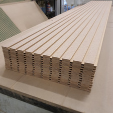 Slat mdf decorative - mdf, wall