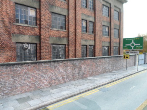 Concrete slabbed pavement card - concrete,